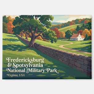 Imán Parque Nacional Militar Fredericksburg & Spotsylva