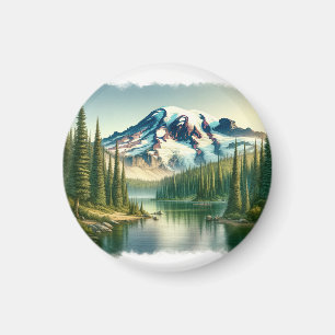Imán Parque nacional Monte Rainier