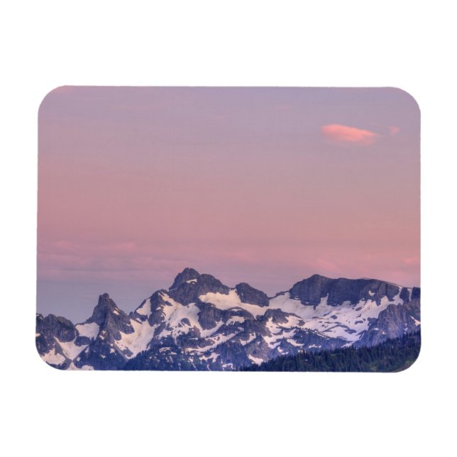 Imán Parque Nacional Mount Rainier, Glaciares Sarvent (Horizontal)