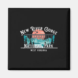 Imán Parque Nacional New River Gorge West Virginia EE. 