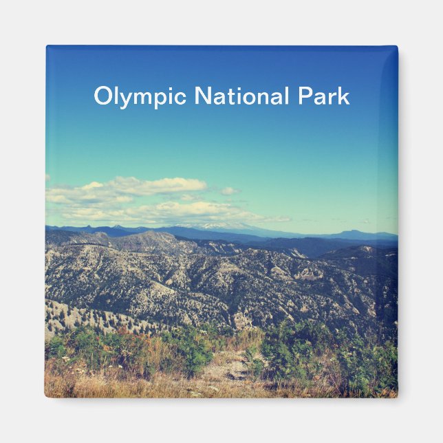 Imán Parque nacional Olímpico (Frente)
