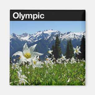 Imán Parque nacional olímpico