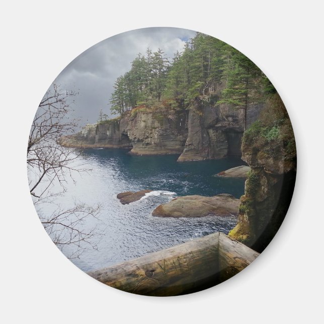 Imán Parque nacional olímpico de Cape Flattery (Frente)