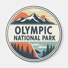 Imán Parque nacional olímpico de Washington