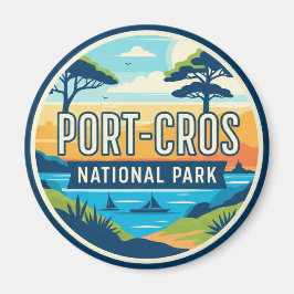 Imán Parque Nacional Port-Cros Francia Viajes