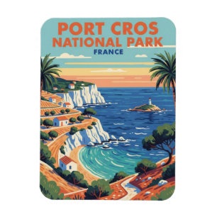 Imán Parque Nacional Port-Cros Francia Viajes