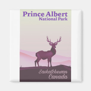 Imán Parque Nacional Prince Albert, Saskatchewan, Canad