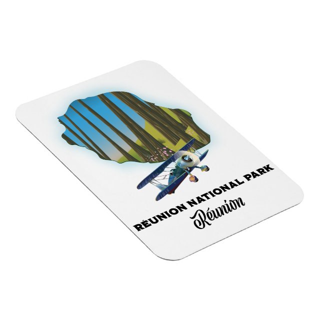 Imán Parque nacional Reunión (Lado Derecho)