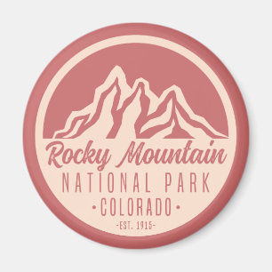 Imán Parque nacional Rocky Mountain Colorado