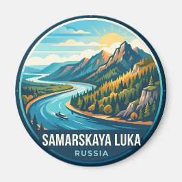 Imán Parque Nacional Samarskaya Luka Rusia