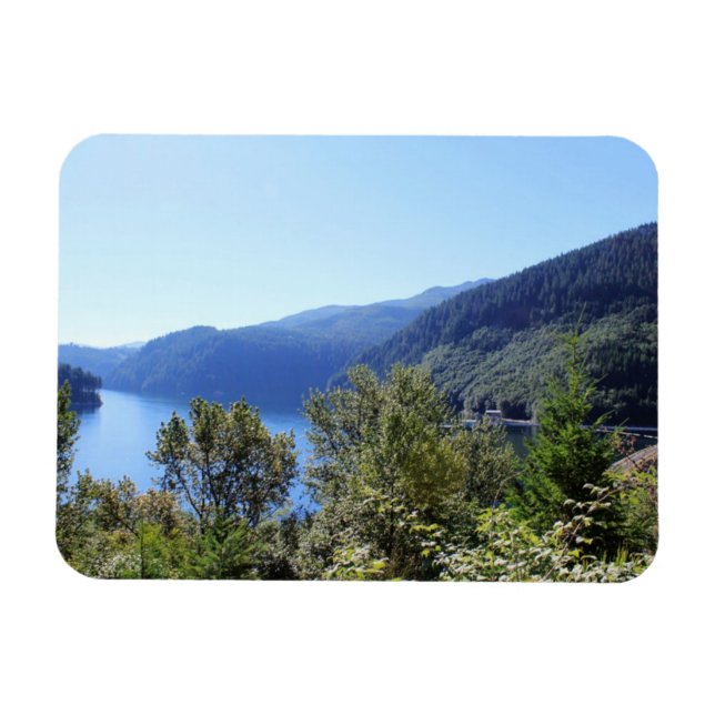Imán Parque Nacional, Seattle, EE.UU. Hermoso paisaje (Horizontal)