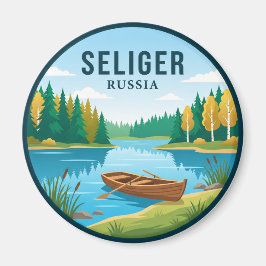Imán Parque Nacional Seliger Rusia