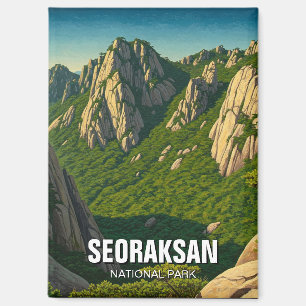 Imán Parque nacional Seoraksan
