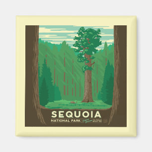 Imán Parque nacional Sequoia