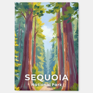 Imán Parque Nacional Sequoia   Viajes a California
