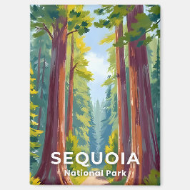 Imán Parque nacional Sequoia | Viajes de California