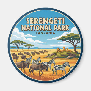 Imán Parque Nacional Serengeti Tanzania