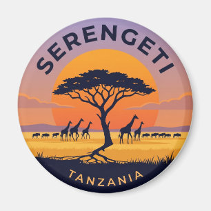 Imán Parque Nacional Serengeti Tanzania