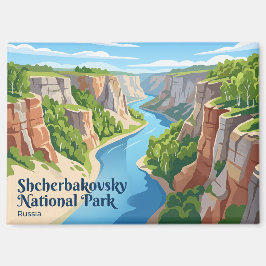 Imán Parque Nacional Shcherbakovsky Rusia