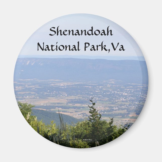 Imán Parque nacional Shenandoah (Frente)