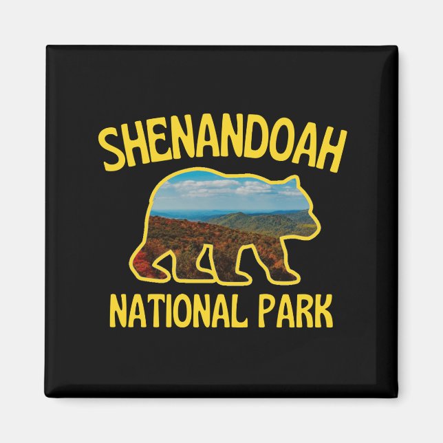 Imán Parque nacional Shenandoah (Frente)