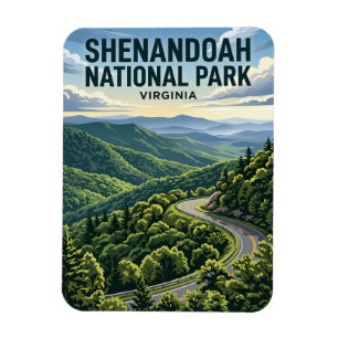 Imán Parque Nacional Shenandoah EE. UU.