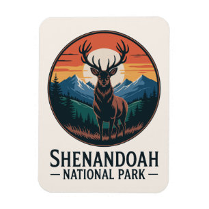 Imán Parque nacional Shenandoah Emblem