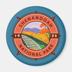 Imán Parque nacional Shenandoah Emblem