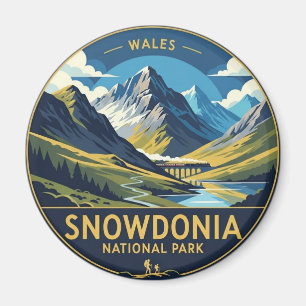 Imán Parque nacional Snowdonia Viajes de Gales