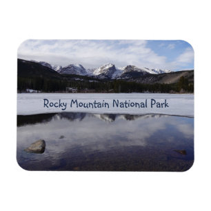 Imán Parque nacional Sprague Lake Rocky Mtn
