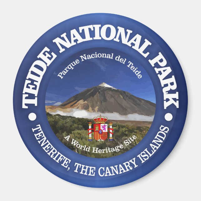 Imán Parque nacional Teide (Frente)