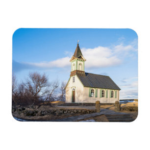 Imán Parque nacional Thingvellir en Islandia