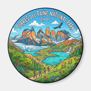 Imán Parque Nacional Torres del Paine Chile