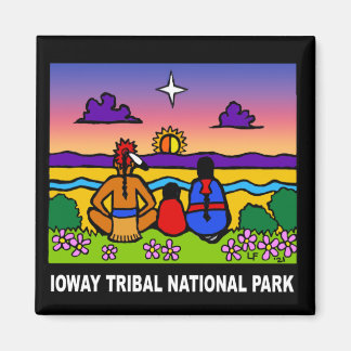 Imán Parque nacional Tribal de Ioway