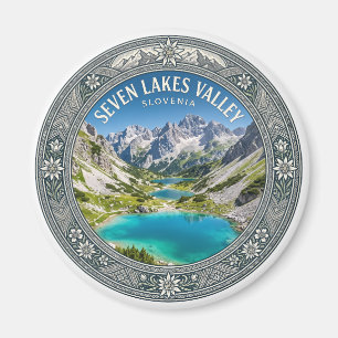 Imán Parque Nacional Triglav — Valle de los Siete Lagos