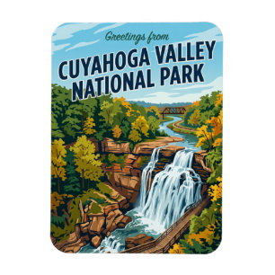 Imán Parque Nacional Valle de Cuyahoga EE. UU.