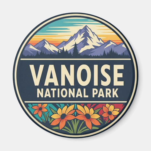 Imán Parque Nacional Vanoise Francia Viajes (Frente)