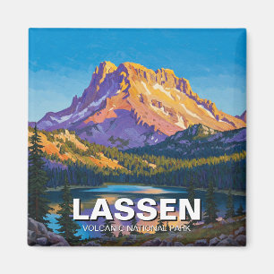 Imán Parque nacional volcánico de Lassen, California