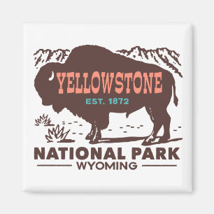 Imán Parque nacional Yellowstone