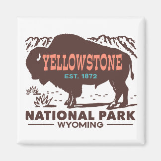 Imán Parque nacional Yellowstone