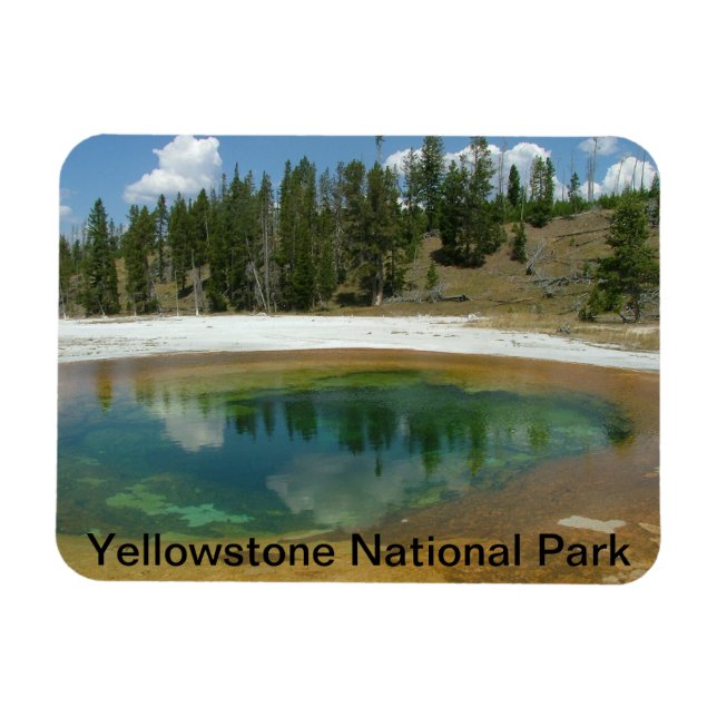 Imán Parque nacional Yellowstone (Horizontal)
