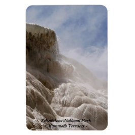 IMÁN PARQUE NACIONAL YELLOWSTONE, TERRAZAS DE MAMMOTH (