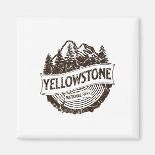Imán Parque Nacional Yellowstone Wyoming Naturaleza Sen