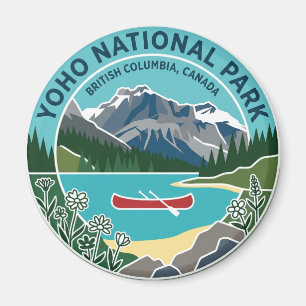 Imán Parque Nacional Yoho Canadá