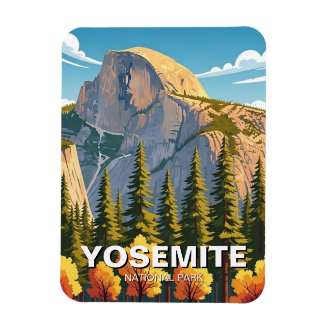 Imán Parque Nacional Yosemite (Vertical)