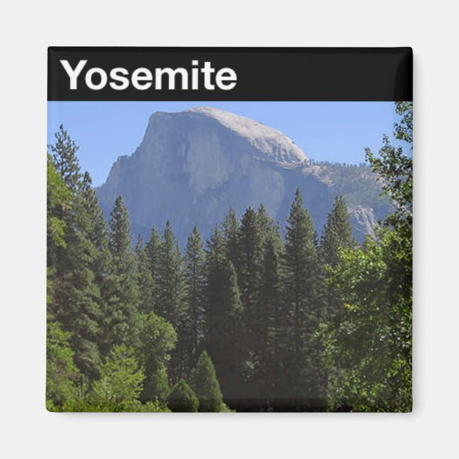 Imán Parque nacional Yosemite (Frente)