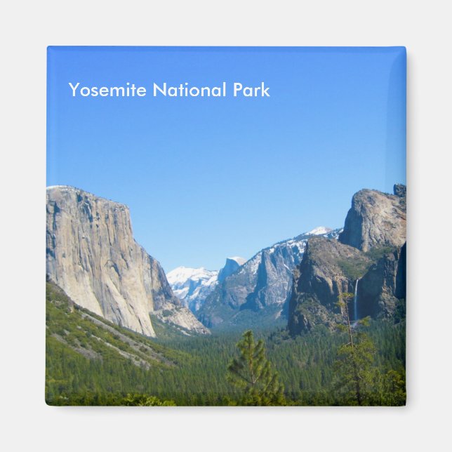 Imán Parque nacional Yosemite (Frente)