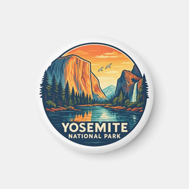 Imán Parque Nacional Yosemite  (Frente)