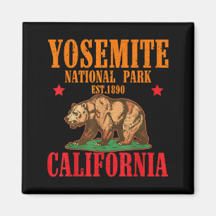 Imán Parque Nacional Yosemite California Oso Establecid