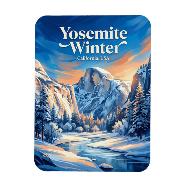 Imán Parque Nacional Yosemite EE. UU. (Vertical)